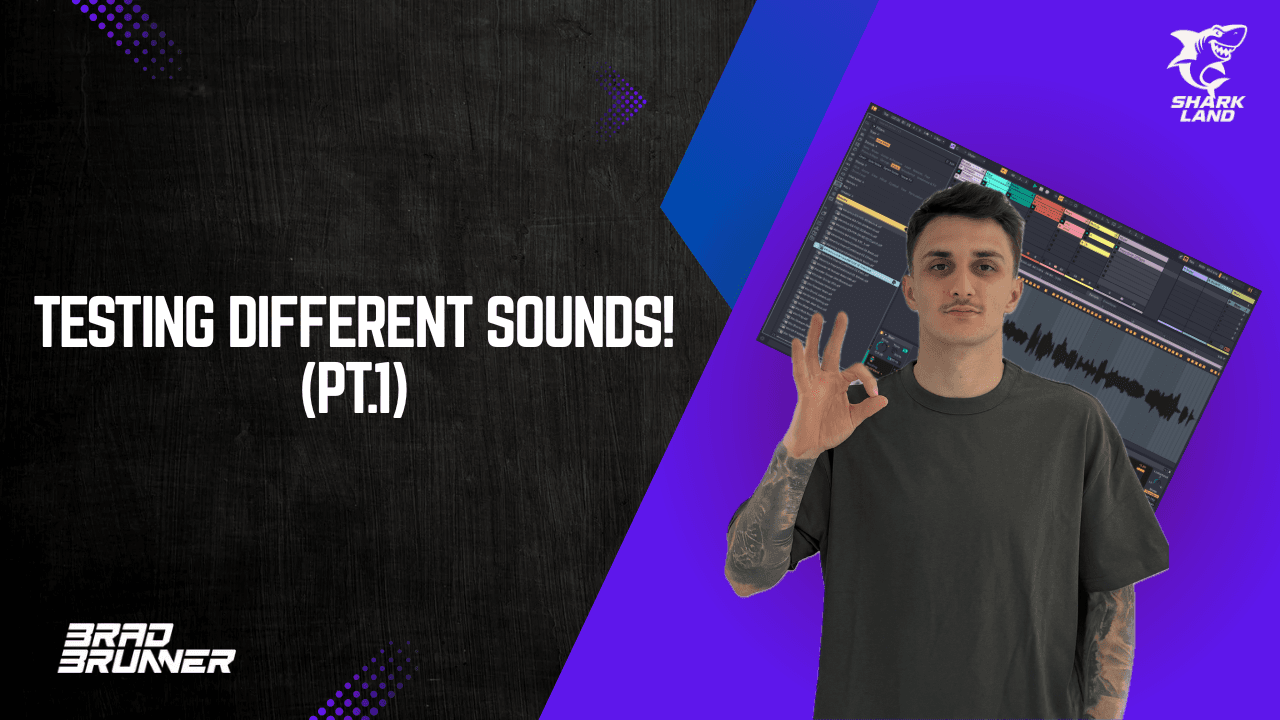 Working on a new track pt.1 (testing different sounds)!