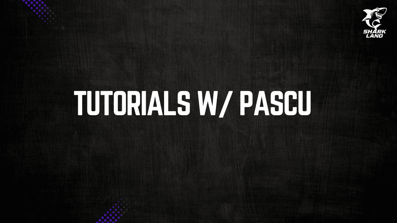 Tutorials w/ Pascu